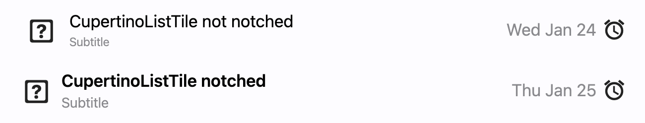 notched